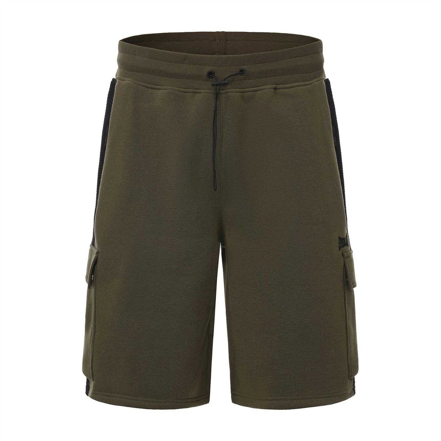 Khaki - Front - Everlast Mens Brushed Cargo Shorts