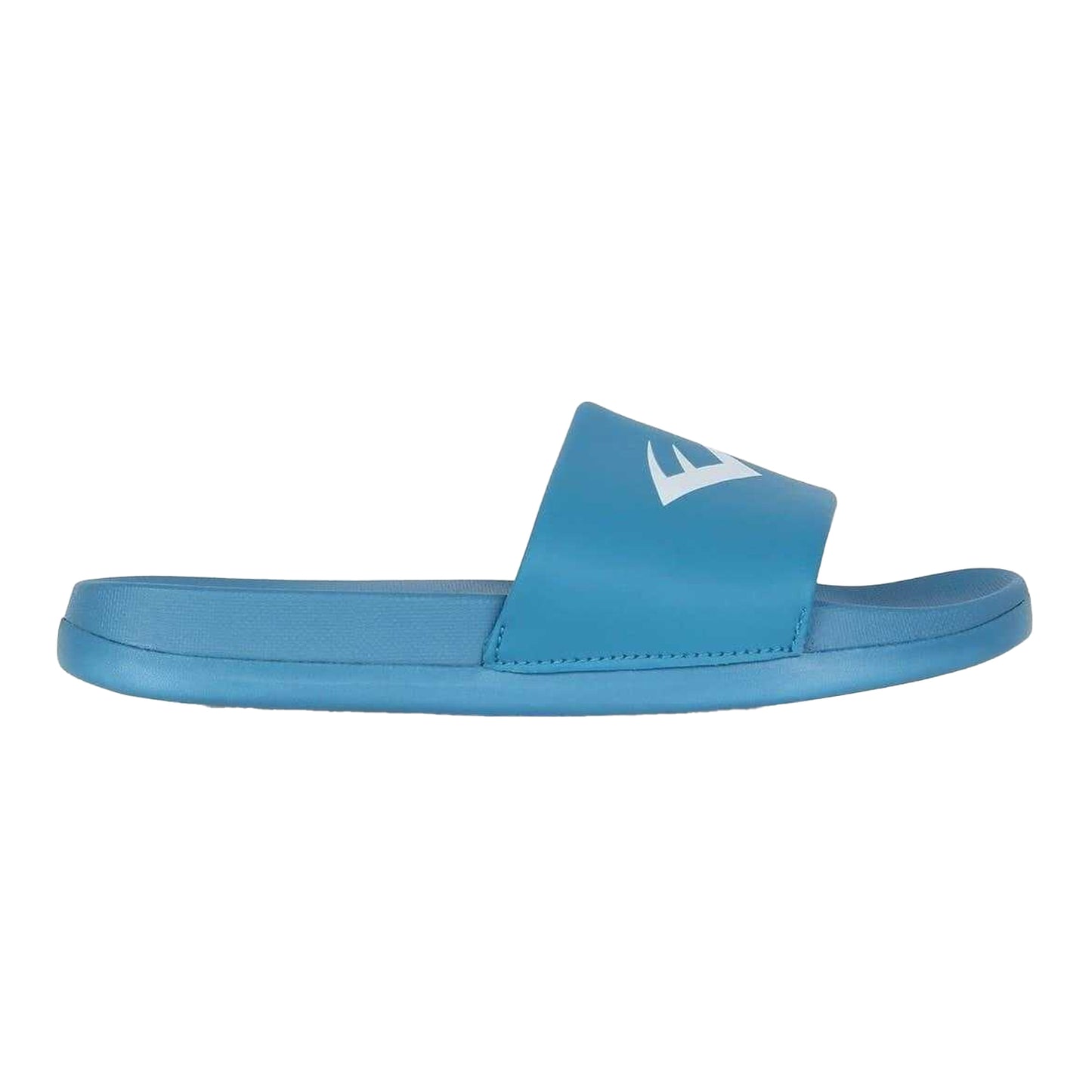 Blue - Front - Everlast Childrens-Kids Padded Strap Flat Sliders