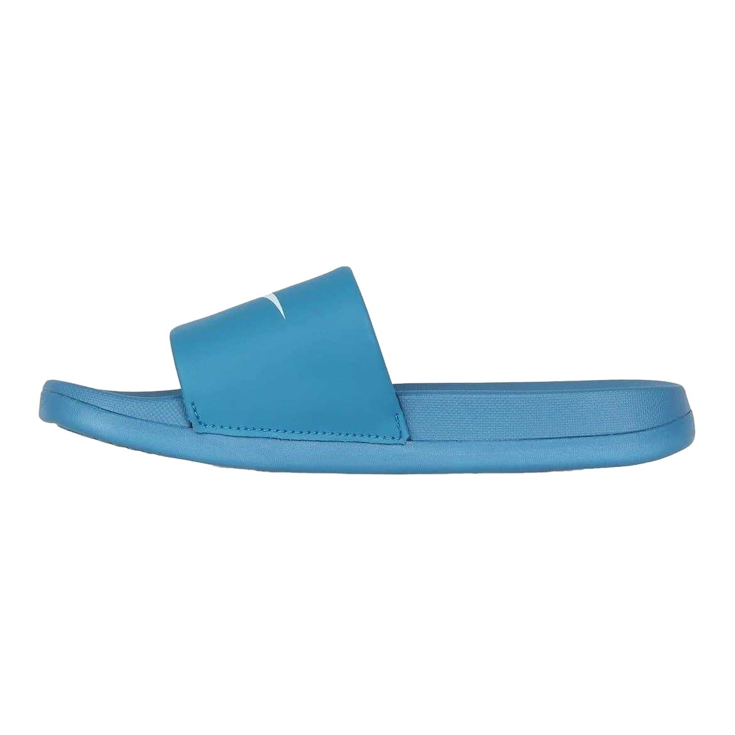 Blue - Side - Everlast Childrens-Kids Padded Strap Flat Sliders