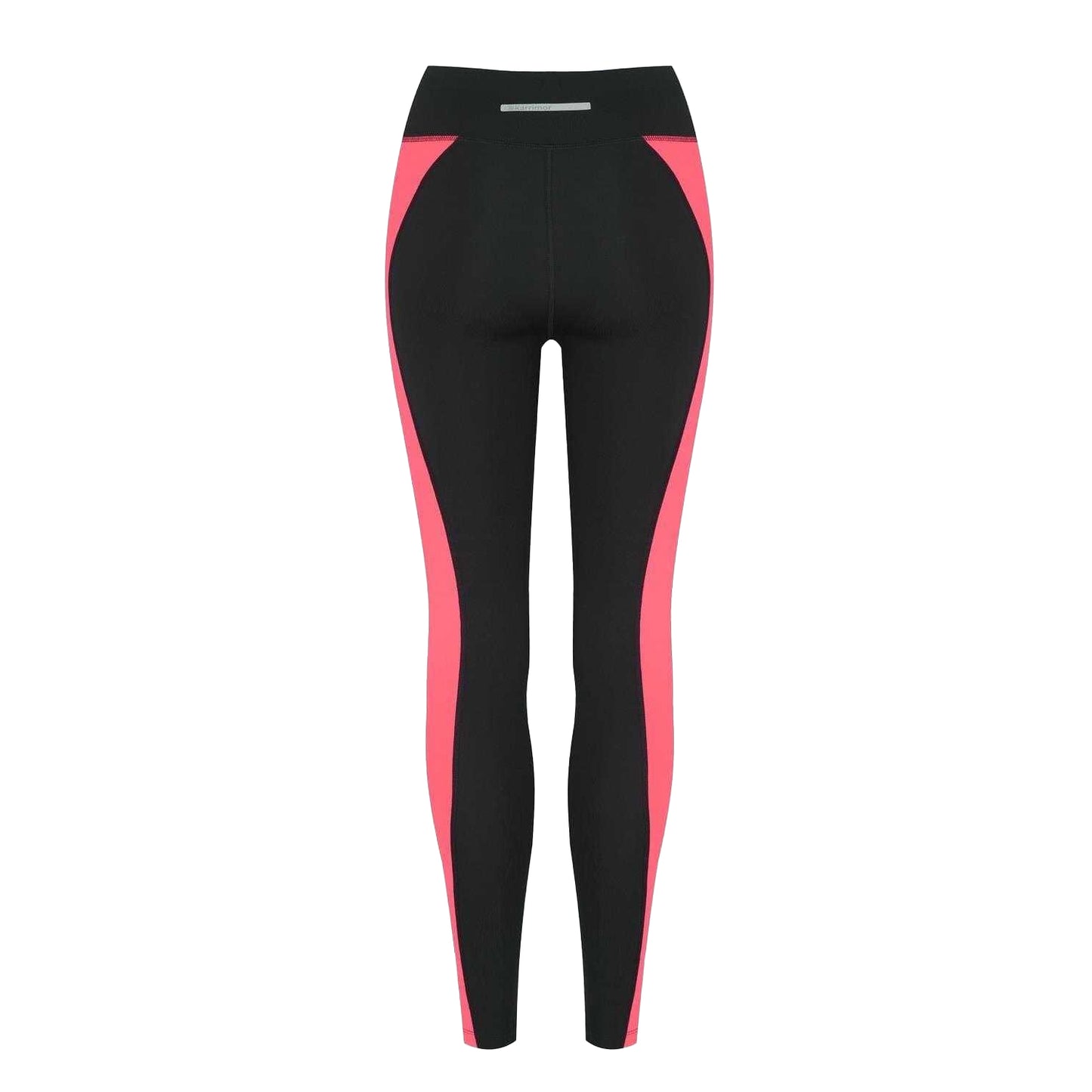 Black-Pink - Back - Karrimor Womens-Ladies Running Tights