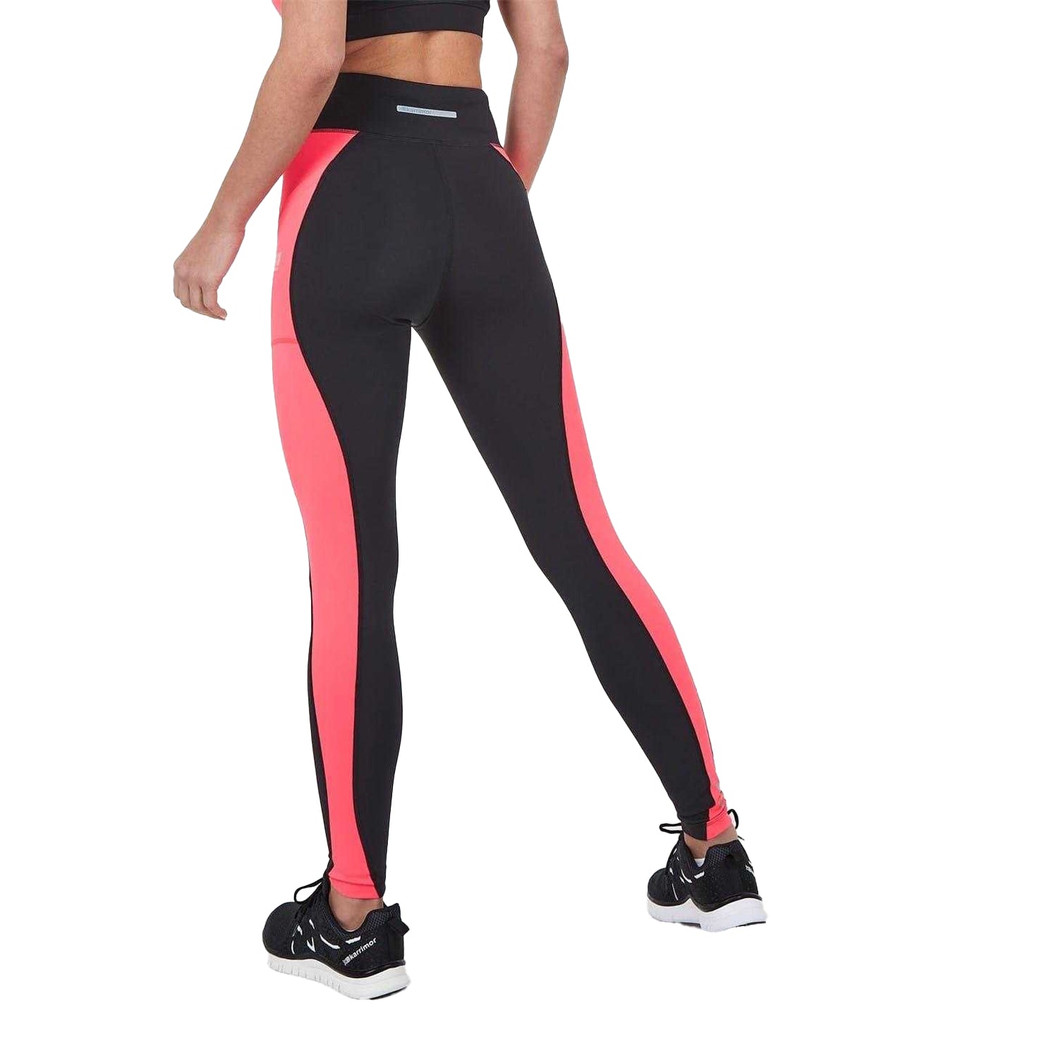 Black-Pink - Pack Shot - Karrimor Womens-Ladies Running Tights
