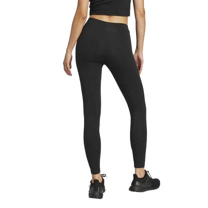 Black - Back - Adidas Womens-Ladies Essentials Slim Leggings