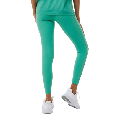 Green - Back - USA Pro Womens-Ladies Core High Rise Leggings