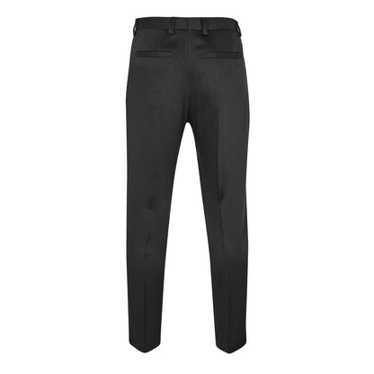Black - Back - Hugo Mens Teagan Regular Trousers