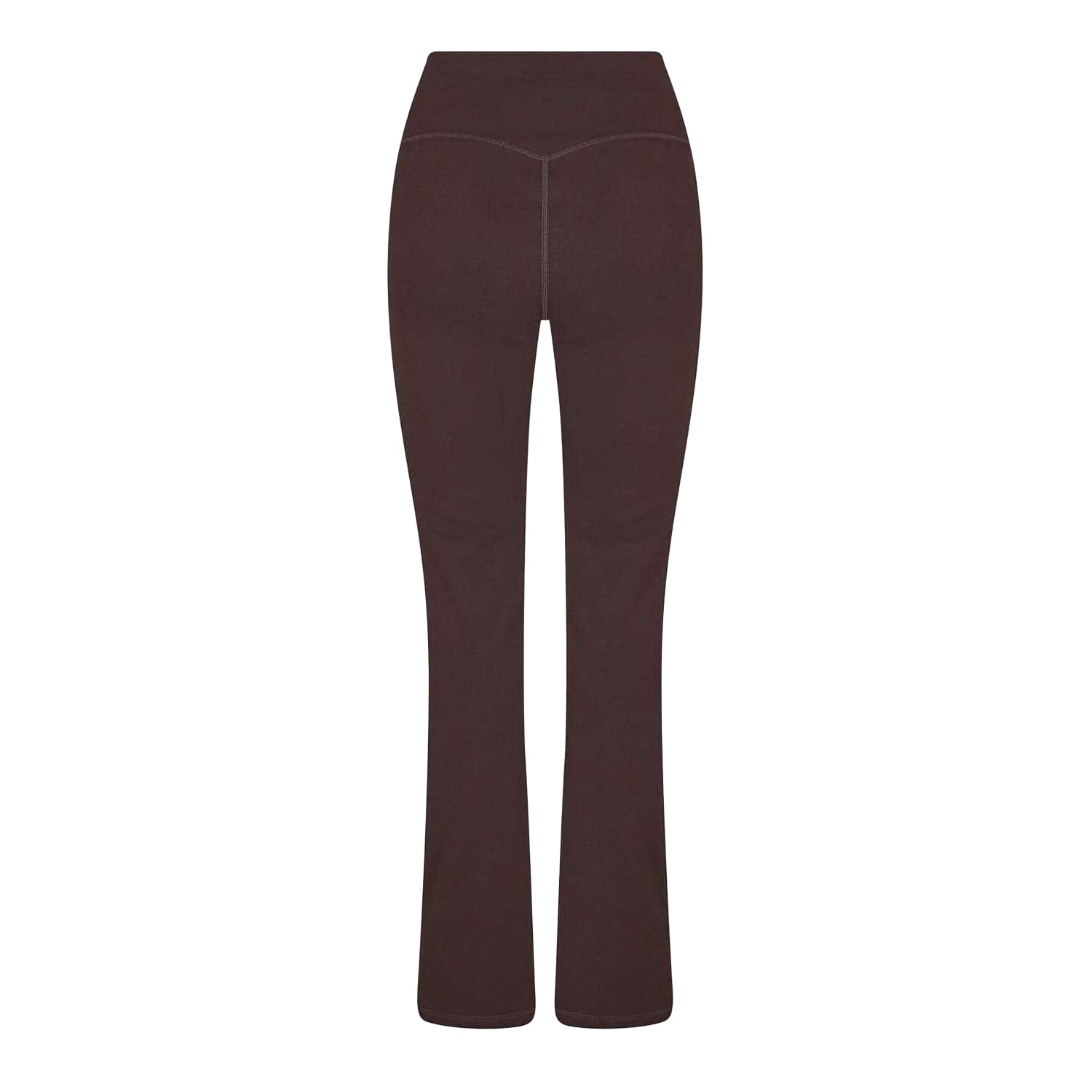 Espresso - Back - USA Pro Womens-Ladies Flared Leggings