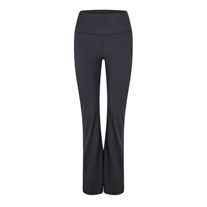Black - Front - USA Pro Womens-Ladies Flared Leggings