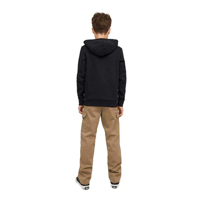 Black - Back - Jack And Jones Boys Play Hoodie
