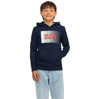 Navy Blazer - Front - Jack And Jones Boys Play Hoodie