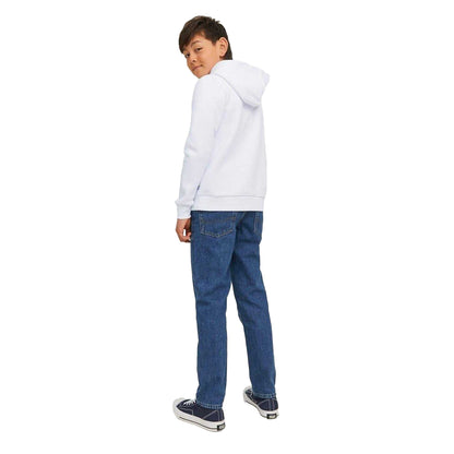 White - Back - Jack And Jones Boys Play Hoodie