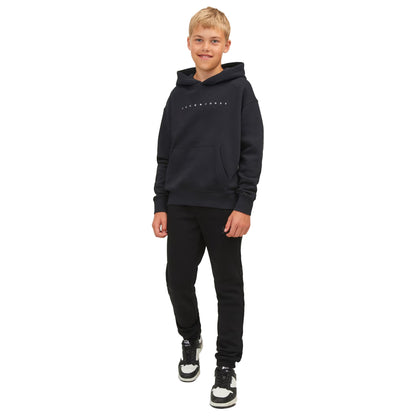 Black - Lifestyle - Jack And Jones Boys Fleece Hoodie