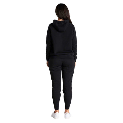 Black - Back - SikSilk Womens-Ladies Regular Pullover Hoodie