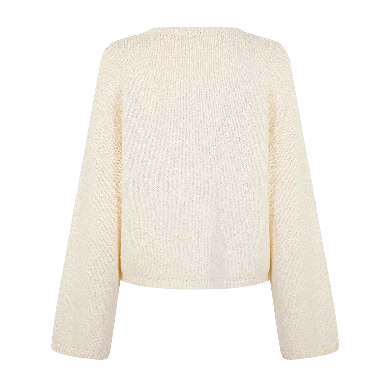 Gardenia - Back - Edited Womens-Ladies Salma Tie Oversized Cardigan