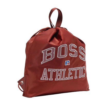 Brown - Front - Boss X Russel Sport Backpack
