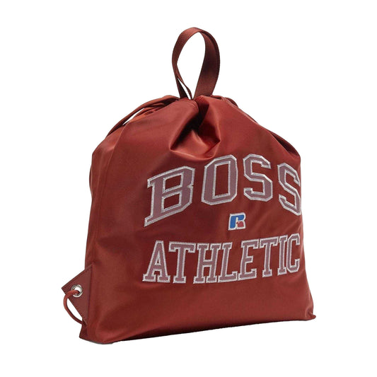 Brown - Front - Boss X Russel Sport Backpack