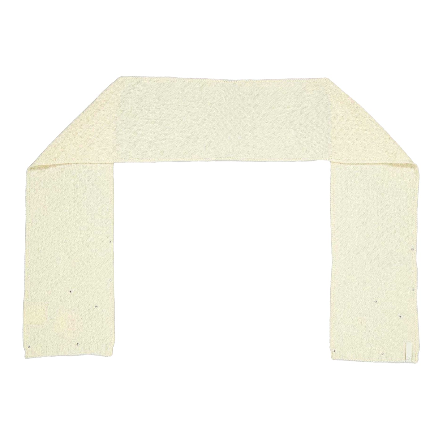 Beige - Back - Puma Unisex Adult Knitted Scarf