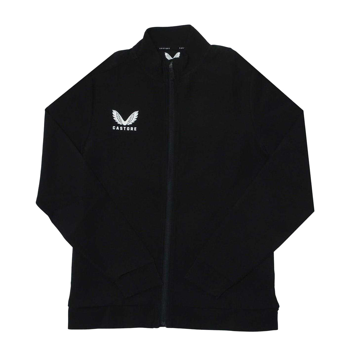 Black - Front - Castore Mens Athletic Track Top