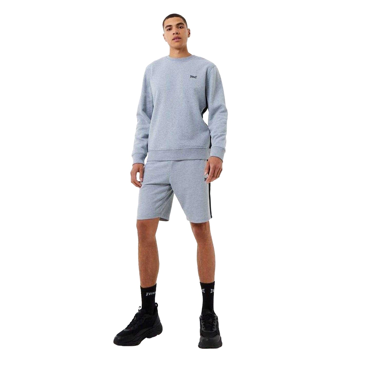 Grey Marl - Lifestyle - Everlast Mens Premium Sweatshirt