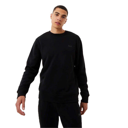 Black - Front - Everlast Mens Premium Sweatshirt