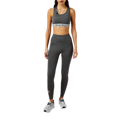 Midnight - Front - Red Run Womens-Ladies Sculpting Leggings
