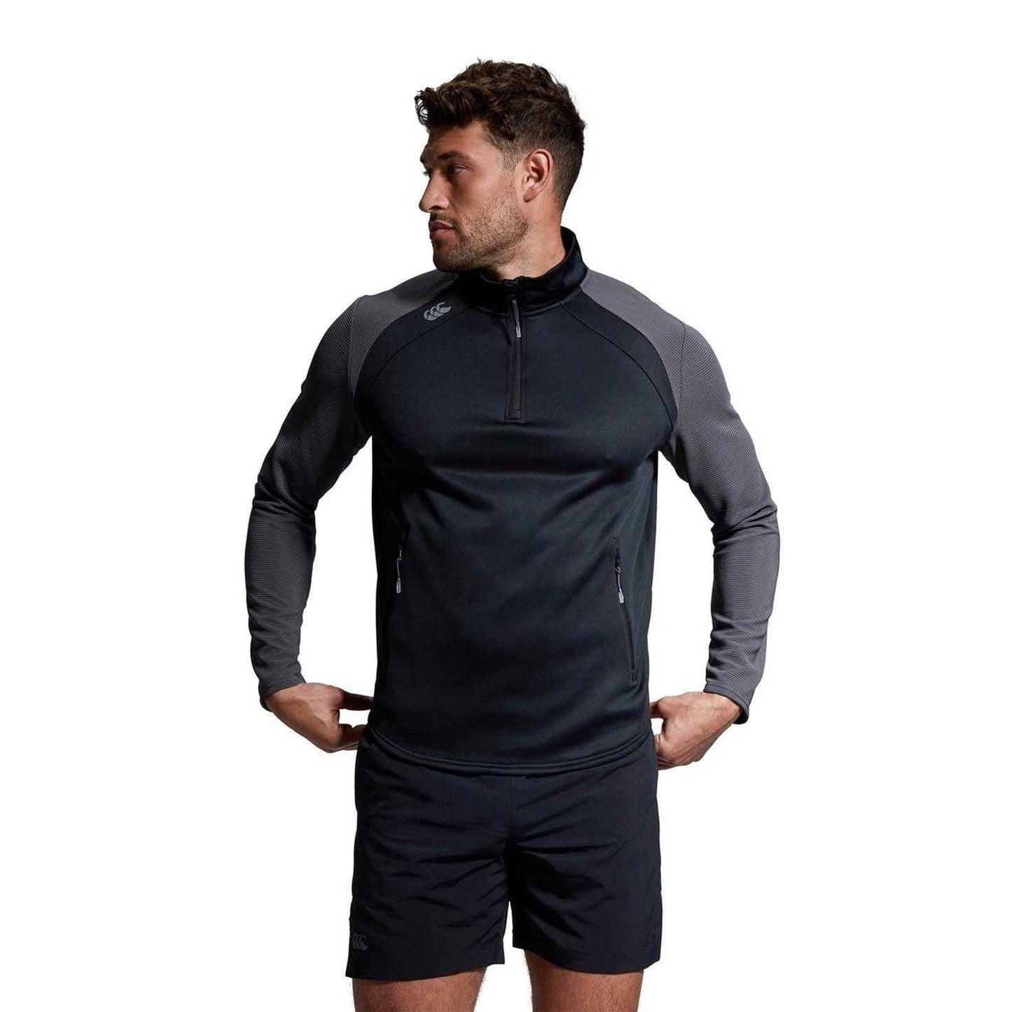 Black - Lifestyle - Canterbury Mens Regular Sweatshirt