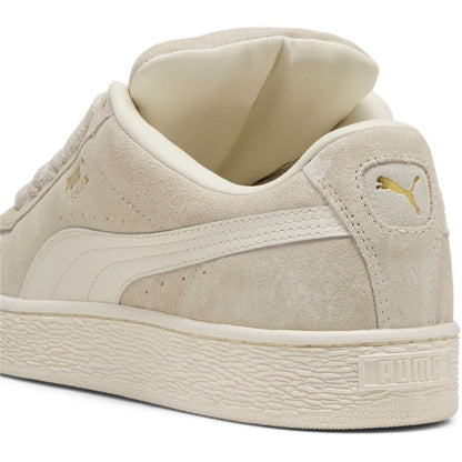 Alpine White - Pack Shot - Puma Womens-Ladies XL Leo Leopard Print Suede Trainers