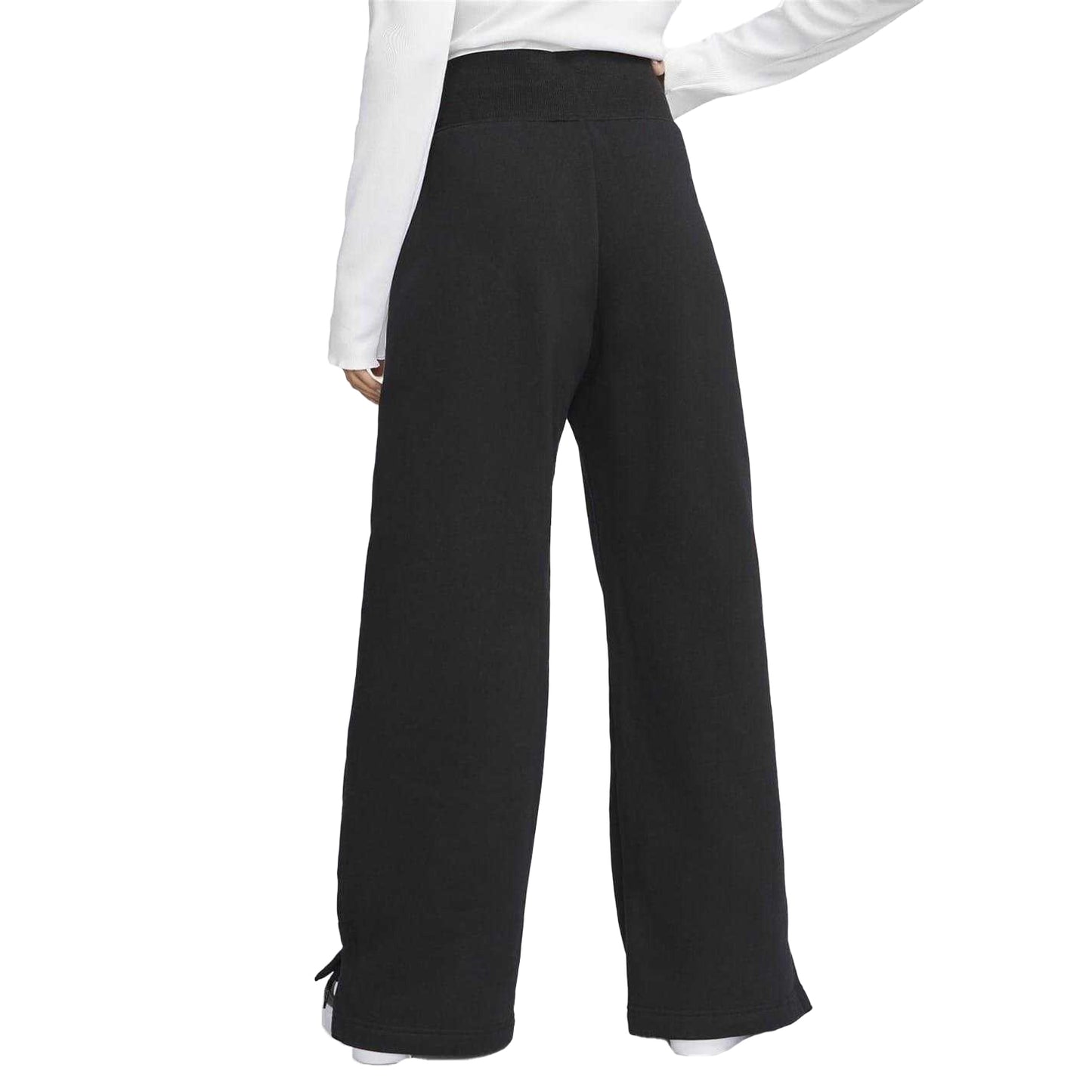 Black - Back - Nike Womens-Ladies High Waist Sweatpants