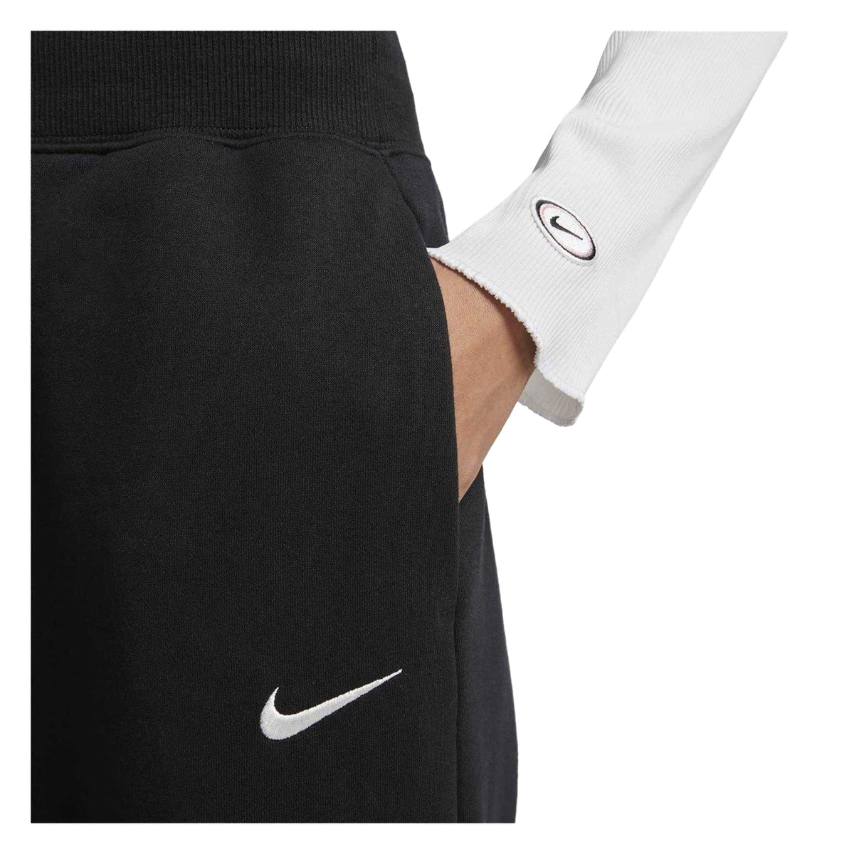 Black - Lifestyle - Nike Womens-Ladies High Waist Sweatpants