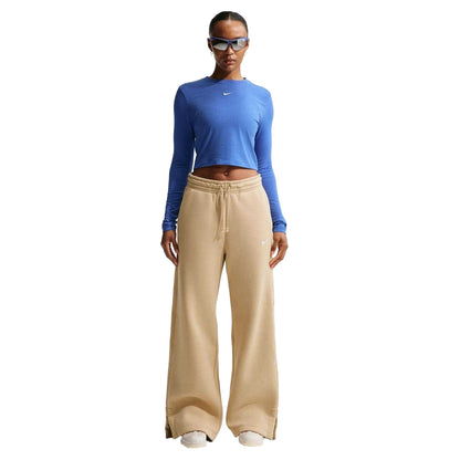 Linen - Front - Nike Womens-Ladies High Waist Sweatpants