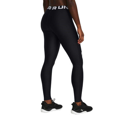 Black - Lifestyle - Under Armour Womens-Ladies HeatGear Leggings