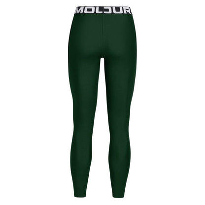 Green - Back - Under Armour Womens-Ladies HeatGear Leggings