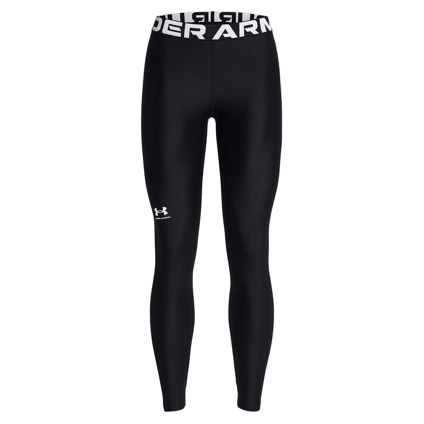 Black - Front - Under Armour Womens-Ladies HeatGear Leggings