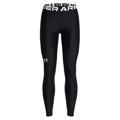 Black - Front - Under Armour Womens-Ladies HeatGear Leggings