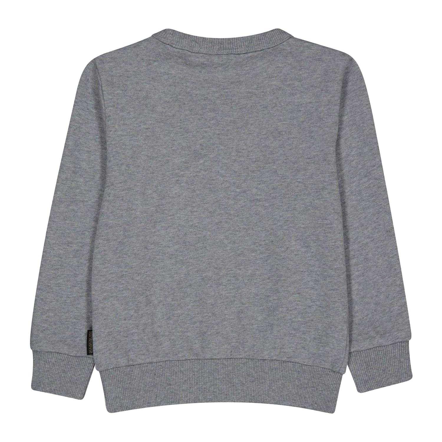 Grey - Back - Napapijri Childrens-Kids Kitik Print Logo Sweatshirt