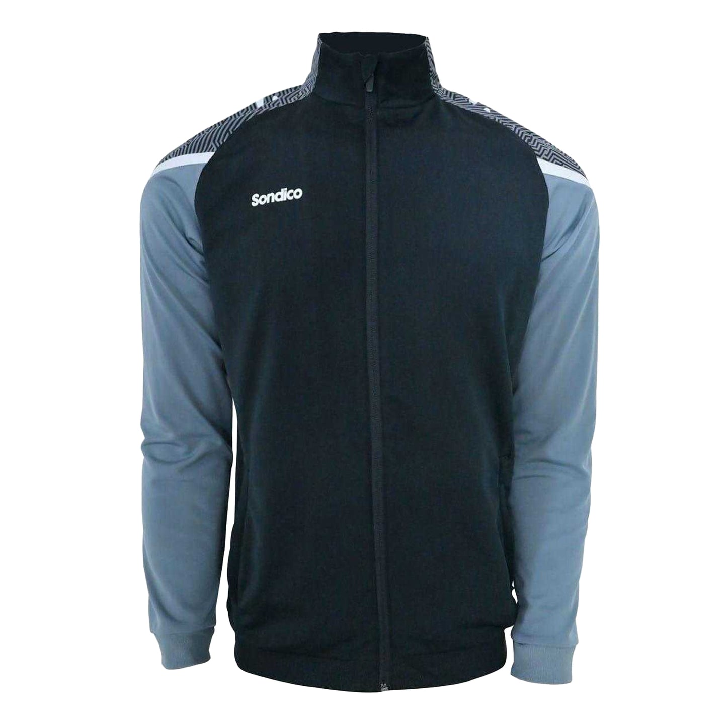 Black - Front - Sondico Mens Full Zip Jacket