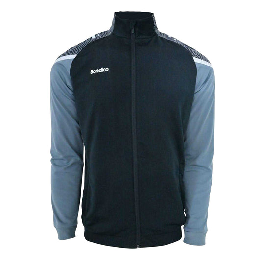 Black - Front - Sondico Mens Full Zip Jacket