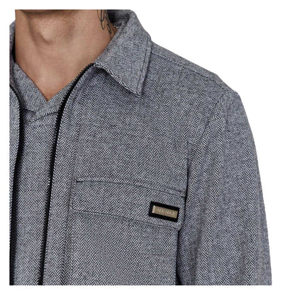 Grey - Lifestyle - SikSilk Mens Overshirt