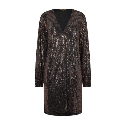 Metallic - Front - Biba Womens-Ladies Sparkle Tunic Dress