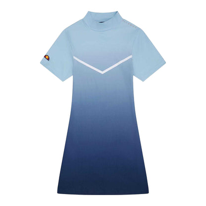 Light Blue - Front - Ellesse Womens-Ladies Rosalo Ombre T-Shirt Dress