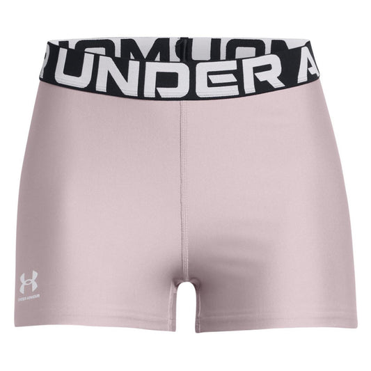 Grey - Front - Under Armour Womens-Ladies HeatGear Compression Shorts