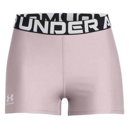 Grey - Front - Under Armour Womens-Ladies HeatGear Compression Shorts