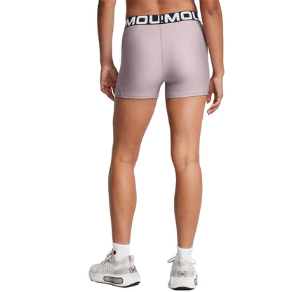 Grey - Lifestyle - Under Armour Womens-Ladies HeatGear Compression Shorts