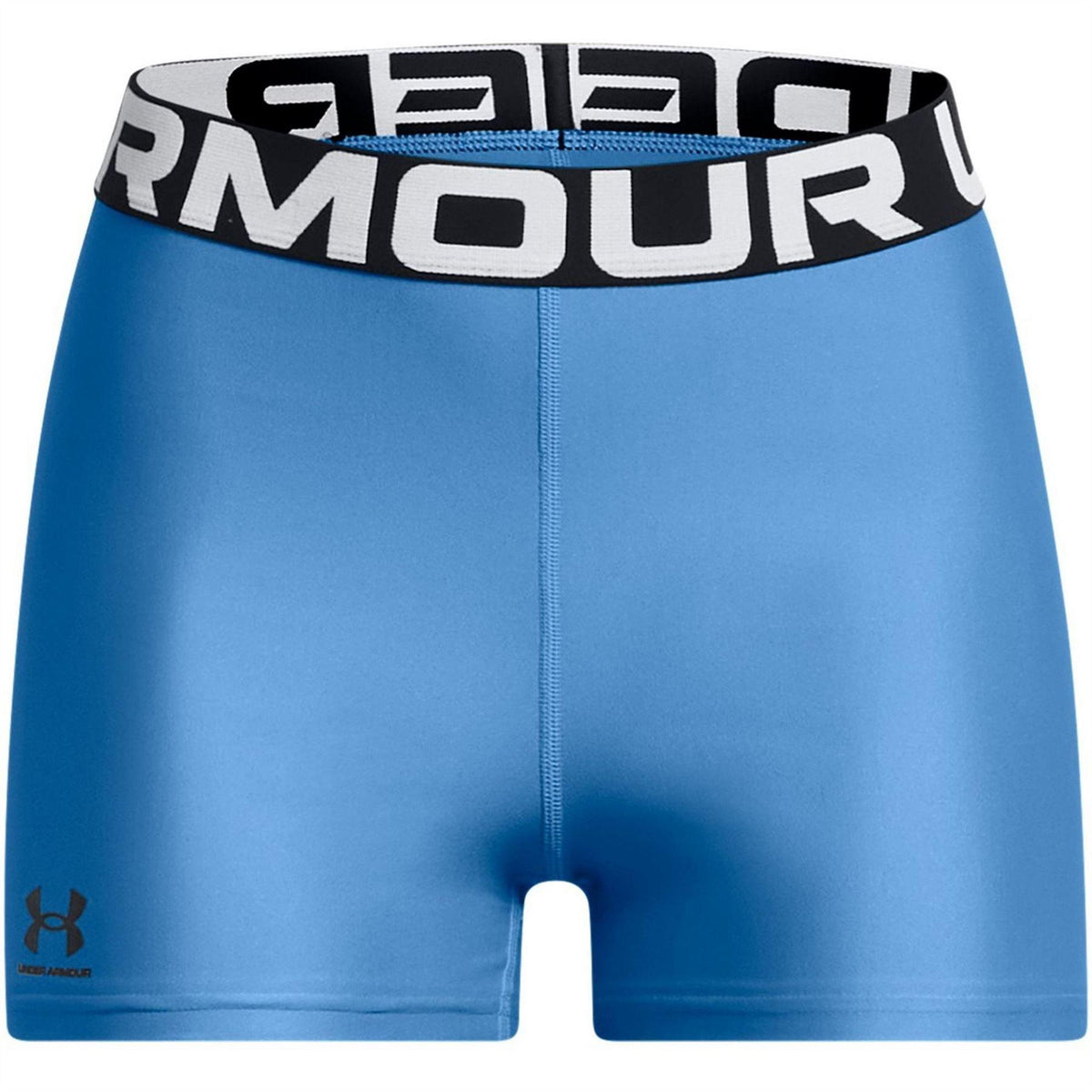 Blue - Front - Under Armour Womens-Ladies HeatGear Compression Shorts