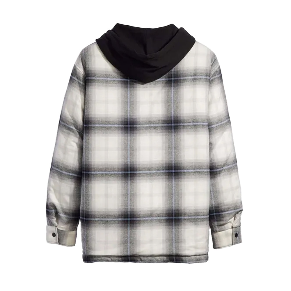 Grey - Back - Levis Unisex Adult Jack Worker Hooded Overshirt