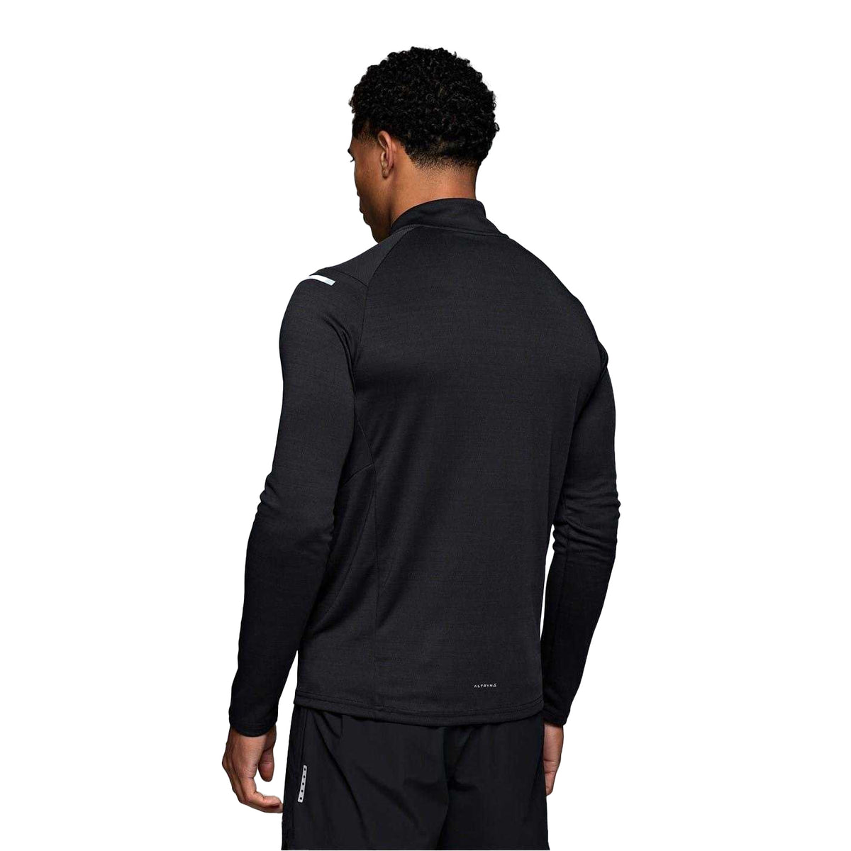 Black - Back - ALTRYN Mens Pike Technical Top