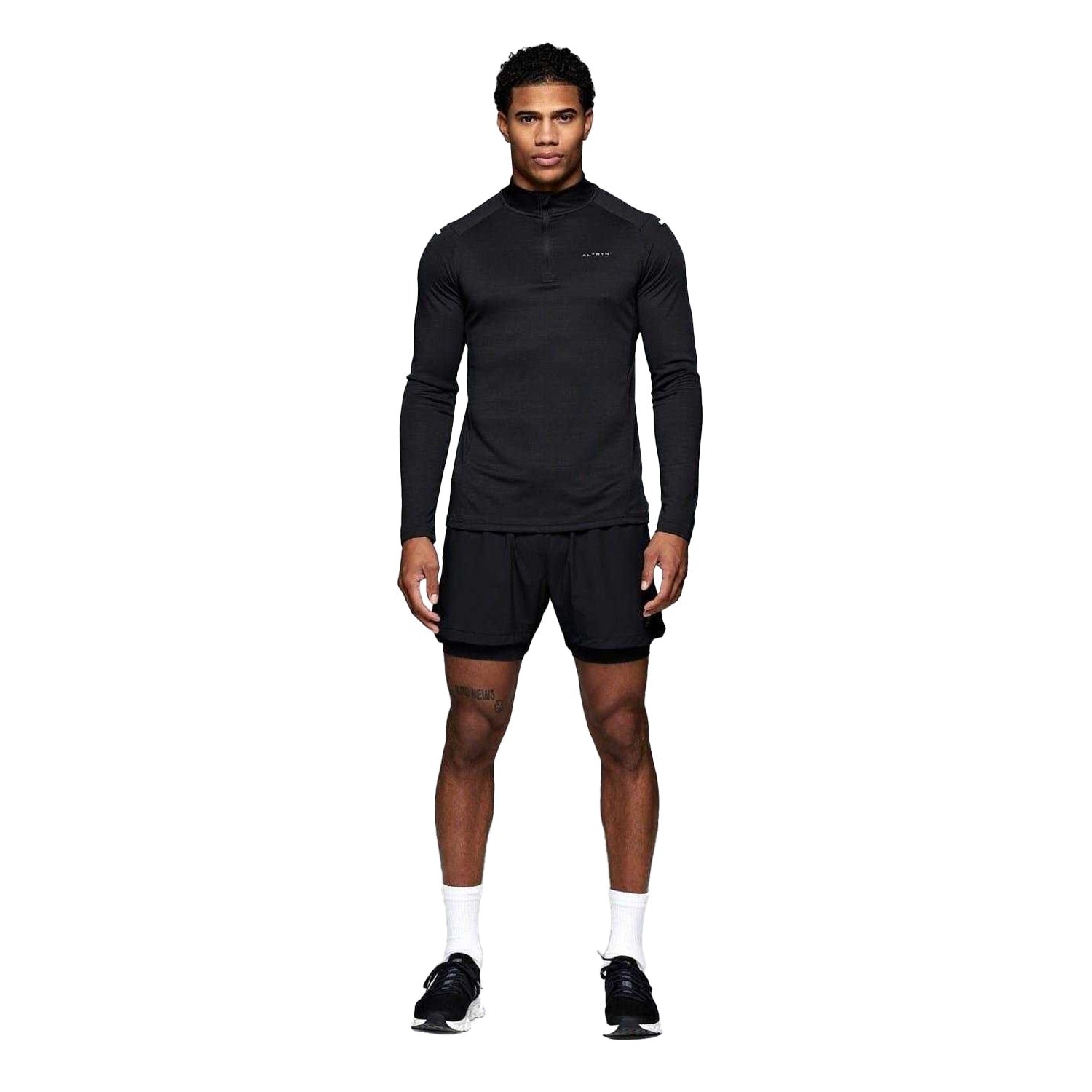 Black - Lifestyle - ALTRYN Mens Pike Technical Top