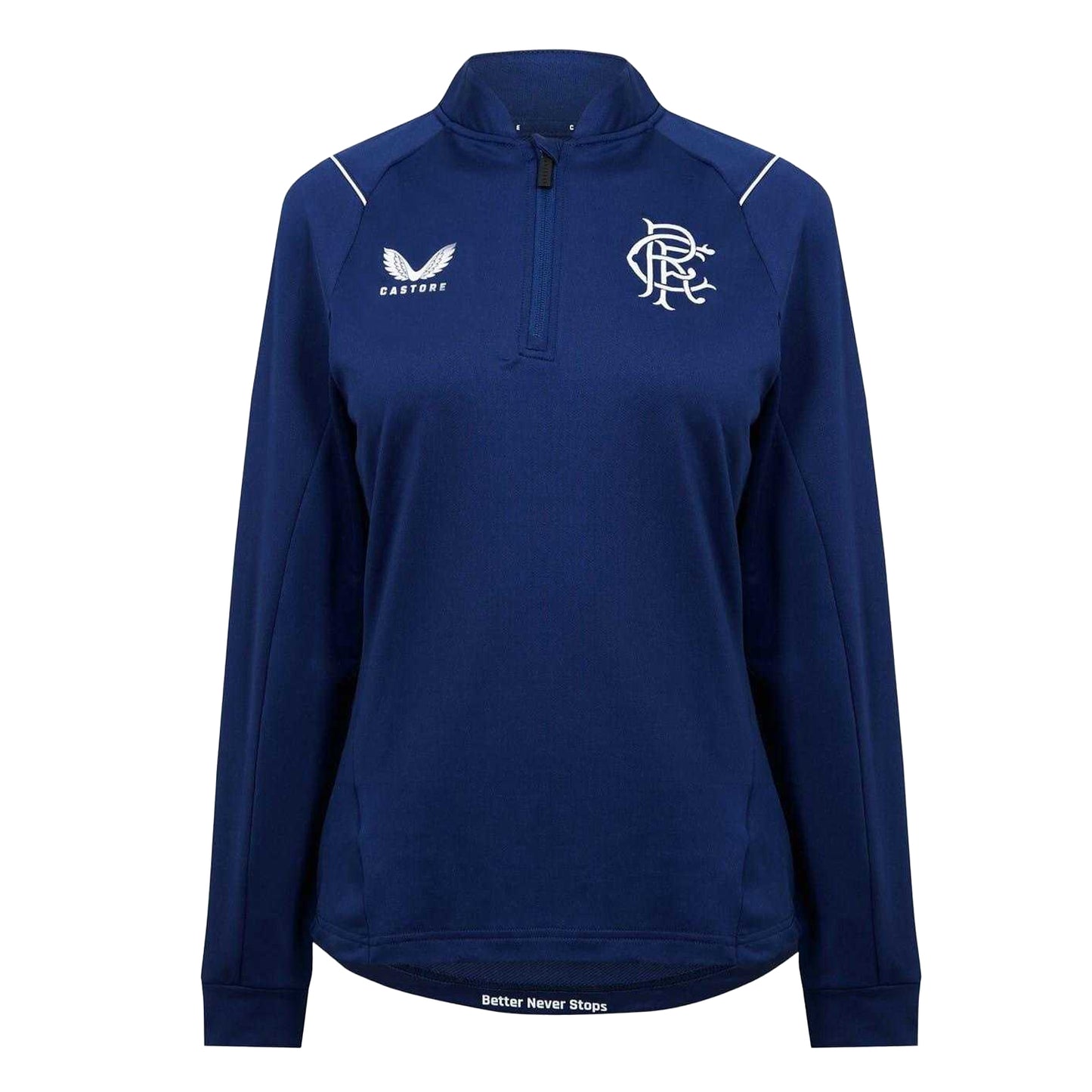 Navy - Front - Rangers FC Unisex Adult Sweatshirt