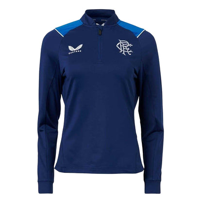 Navy-Blue - Front - Rangers FC Unisex Adult Sweatshirt