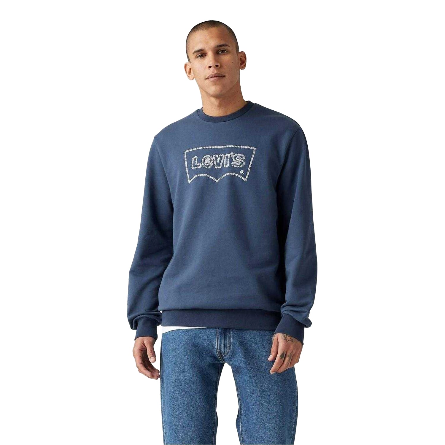 Sargasso Sea - Lifestyle - Levis Mens Crew Neck Sweatshirt