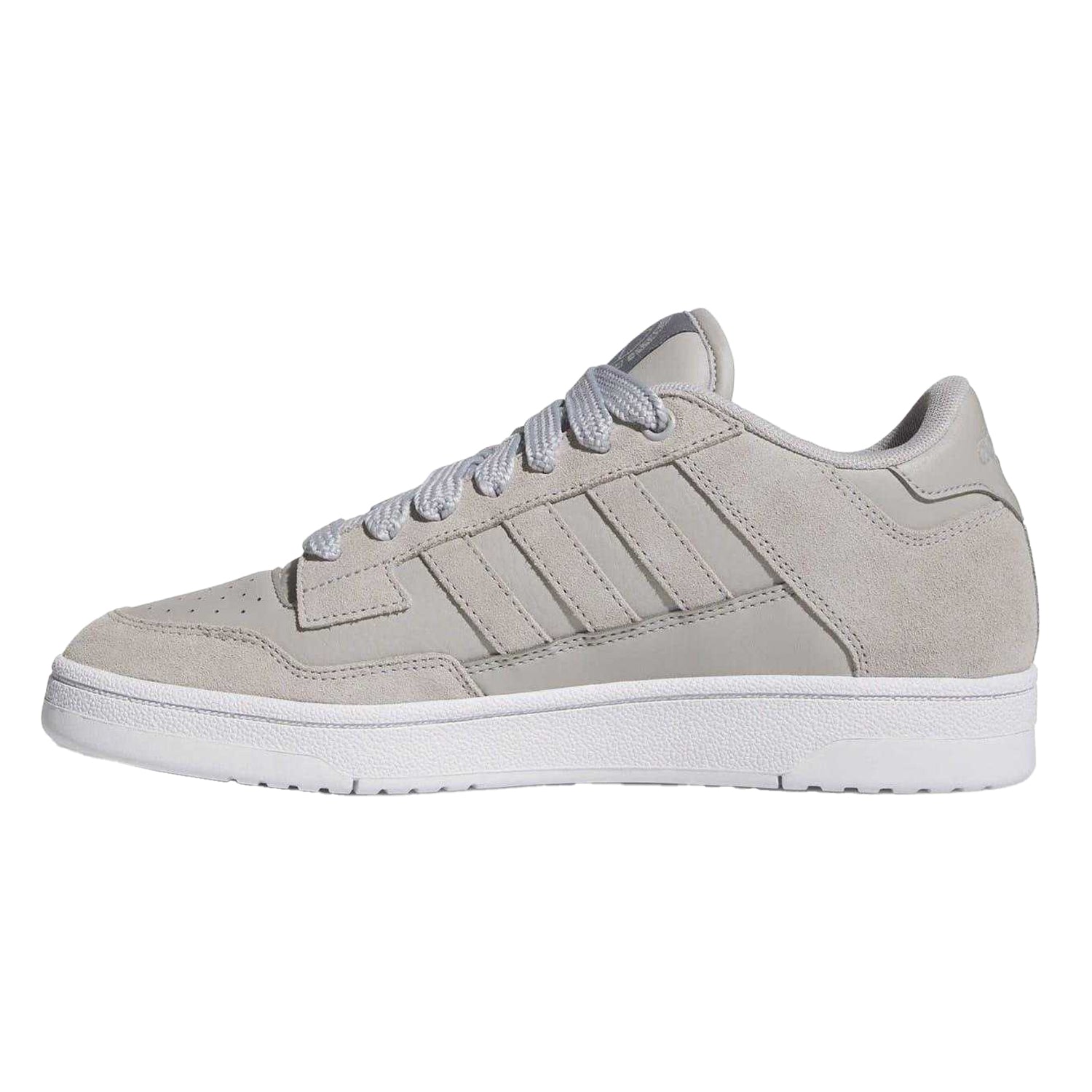 Multicoloured - Side - Adidas Womens-Ladies Rapid Court Stripes Shoes