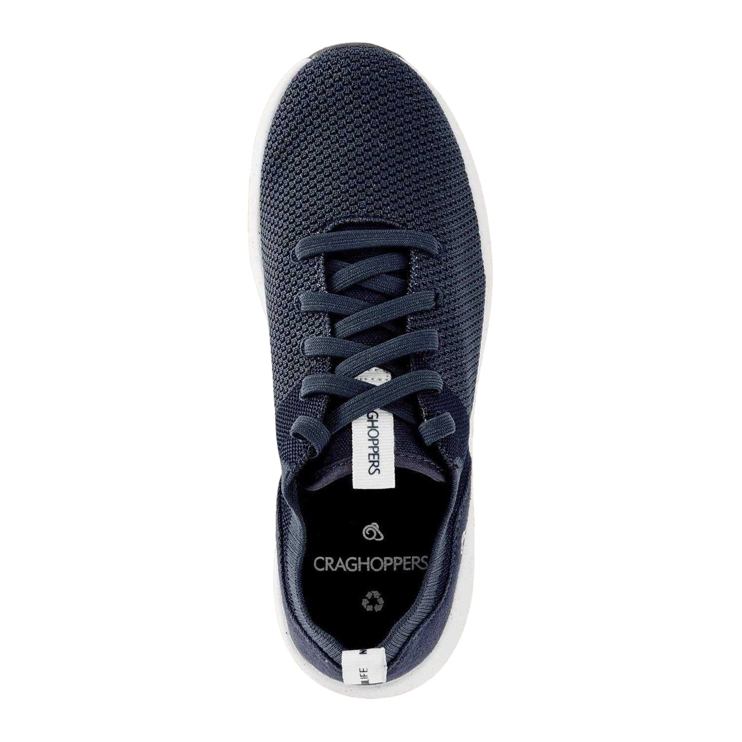 Blue Navy - Back - Craghoppers Womens-Ladies Eco-Lite Trainers